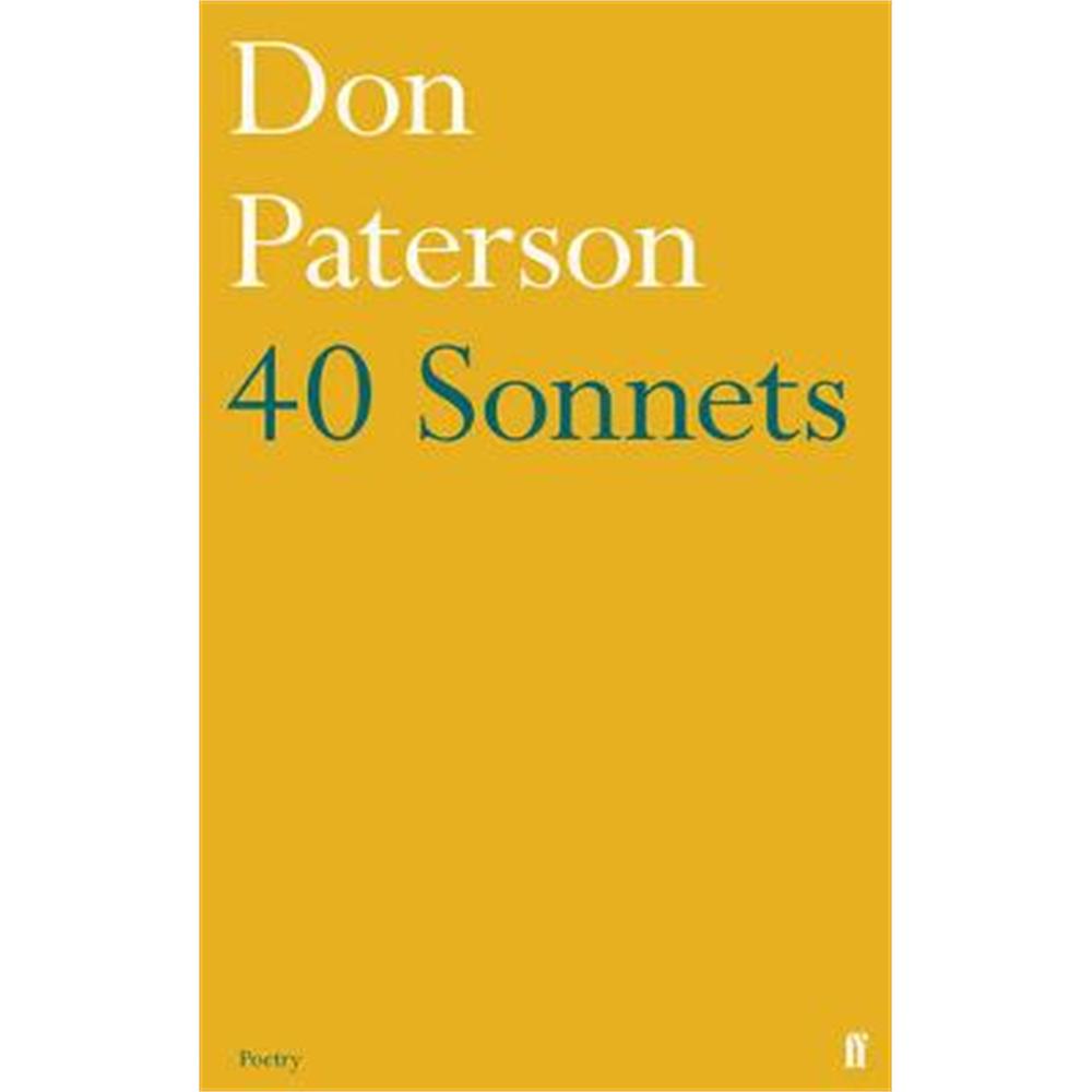 40 Sonnets (Paperback) - Don Paterson